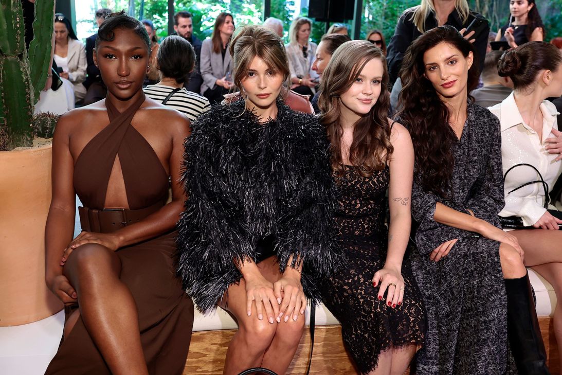 From left: Isan Elba, Olivia Jade, Ava Phillippe and Audrey McGraw at the Michael Kors Spring-Summer 2026 show in New York.