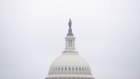 The dome of the US Capitol on September 17.
