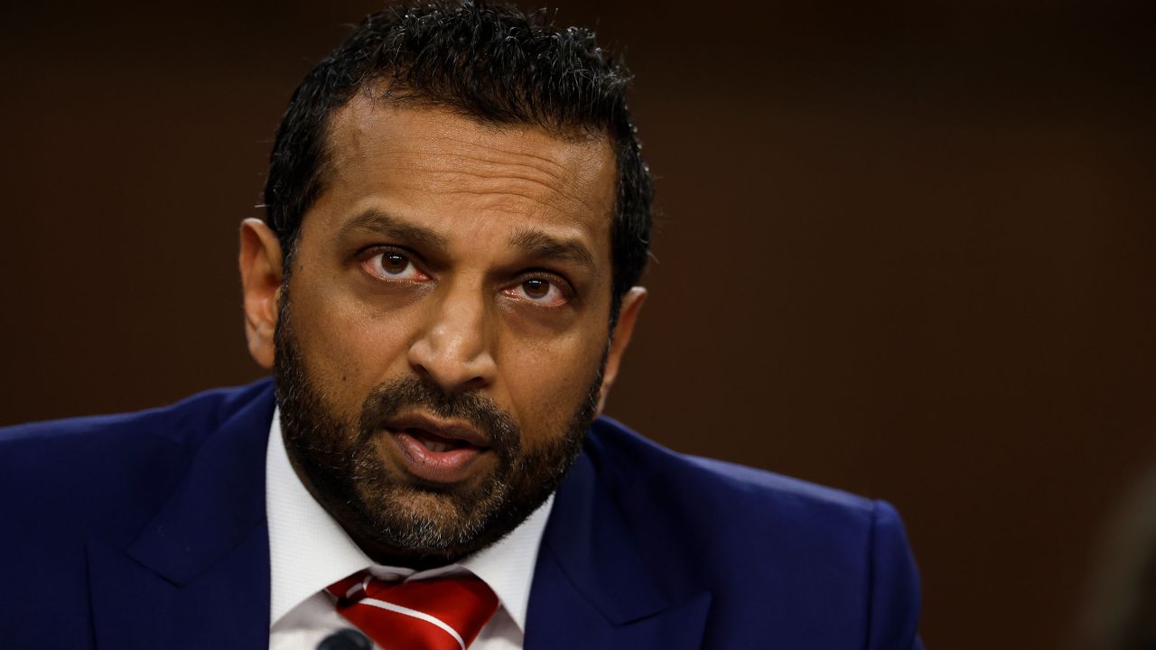 Federal Bureau of Investigation Director Kash Patel testifys before the Senate Judiciary Committee in the Hart Senate Office Building on Capitol Hill on September 16, 2025.