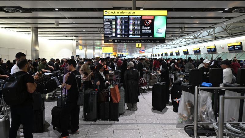 European airports race to fix check-in glitch after hacking disruption European airports race to fix check-in glitch after hacking disruption