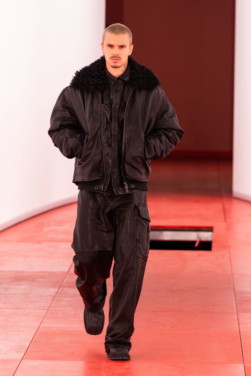 H&M's star-studded show featured many familiar faces on the runway, including Romeo Beckham.