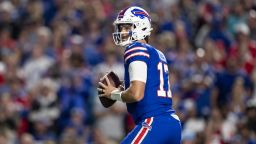 Josh Allen threw three touchdowns as the Buffalo Bills beat the Miami Dolphins at Highmark Stadium.