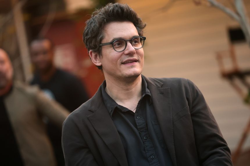 John Mayer at a private concert benefiting The Heart and Armor Foundation for Veterans Health on September 18 in Los Angeles, California.
