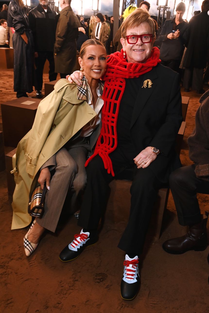 Vanessa Williams and Elton John.