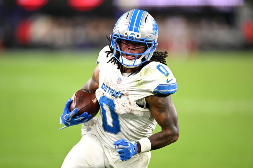 Gibbs' speed compliments Montgomery's power in the Lions' running attack.