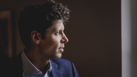Sam Altman, CEO of Open AI, is pictured on September 25, 2025 in Berlin, Germany.