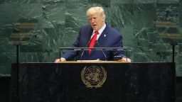 NEW YORK, NEW YORK - SEPTEMBER 23: U.S. President Donald Trump speaks during the United Nations General Assembly (UNGA) at the United Nations headquarters on September 23, 2025 in New York City. World leaders convened for the 80th Session of UNGA, with this year’s theme for the annual global meeting being “Better together: 80 years and more for peace, development and human rights.”  (Photo by Michael M. Santiago/Getty Images)