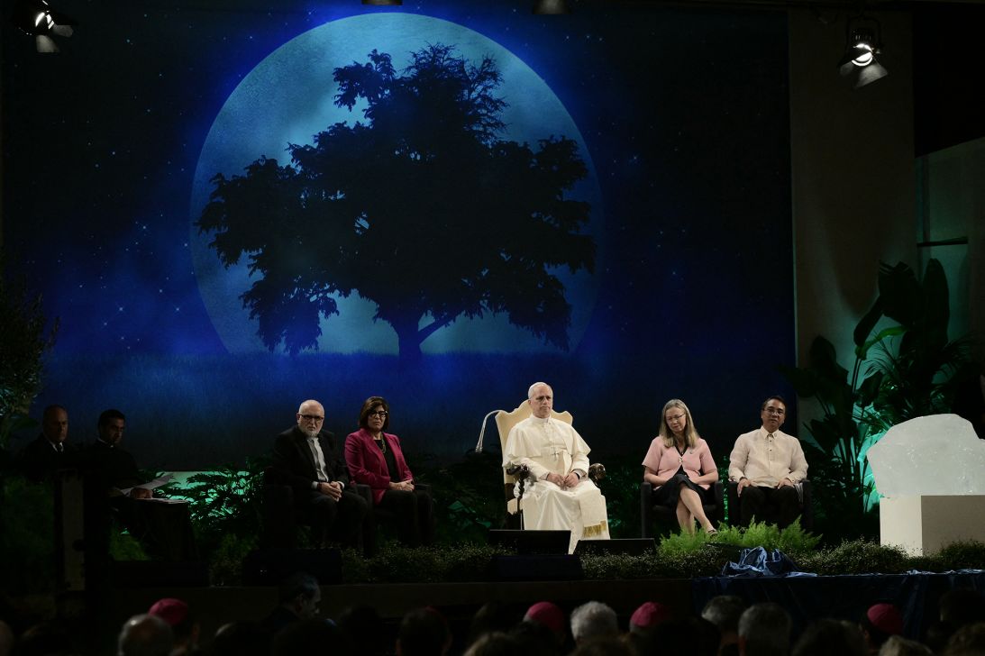Pope Leo XIV attends the International Conference