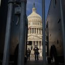 The U.S. Capitol Visitors Center is closed to visitors during the federal government shut down on October 01, 2025 in Washington, DC. The government shut down early Wednesday after Congress failed to reach a funding deal.