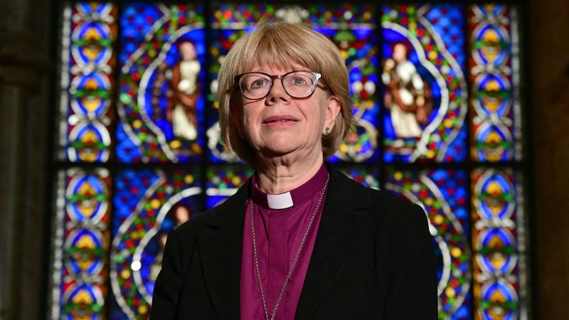 Woman appointed Archbishop of Canterbury in a historic first for the Church of England | CNN
