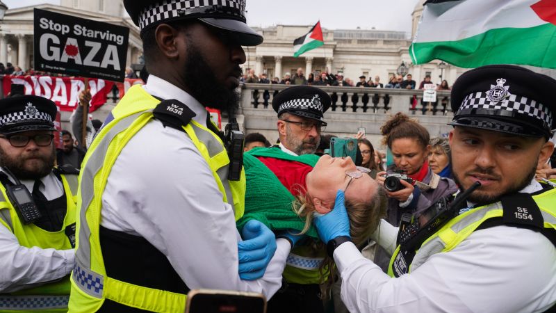 UK police to get sweeping powers to curb protests as pro-Palestinian arrests surge