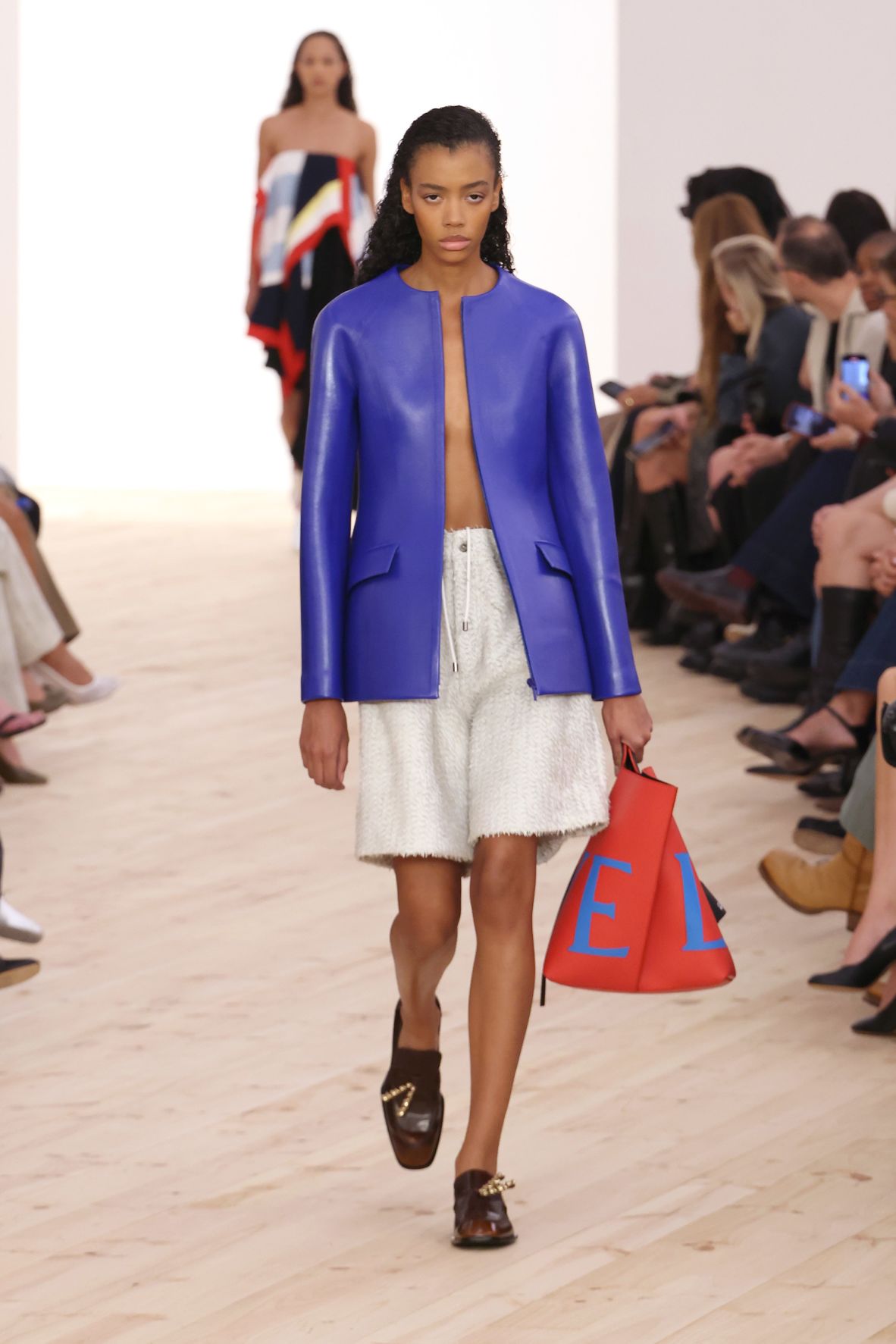 A look from the Loewe Spring-Summer 2026 show.