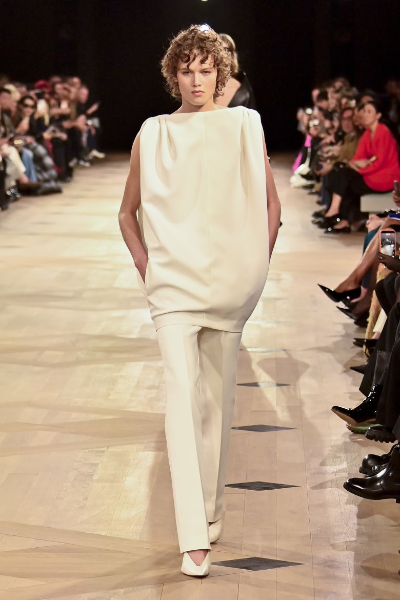 There was an unavoidable finesse in Piccioli's first collection for Balenciaga...