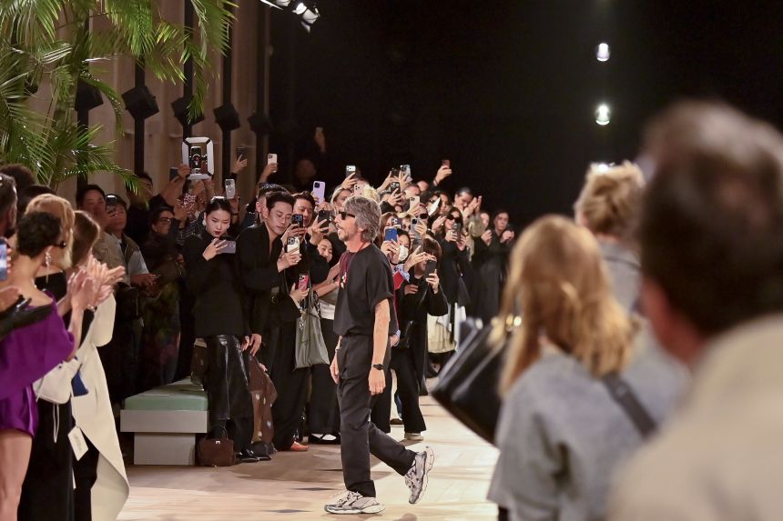 As Piccioli took his bow, he received a standing ovation from the audience, which included some of his family members on the front row.
