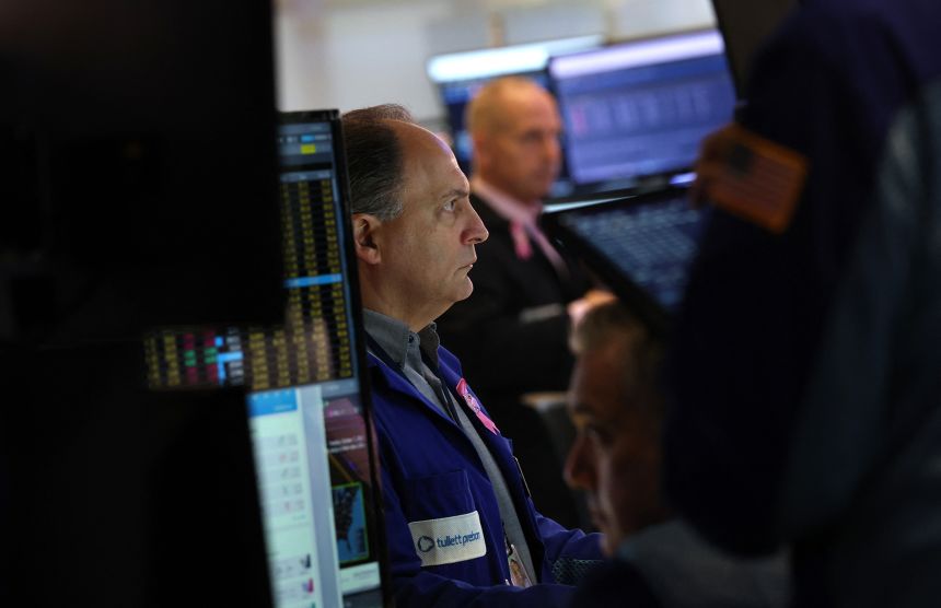 US stocks dropped lower after President Donald Trump's remarks about potential tariff increases on imports from China.