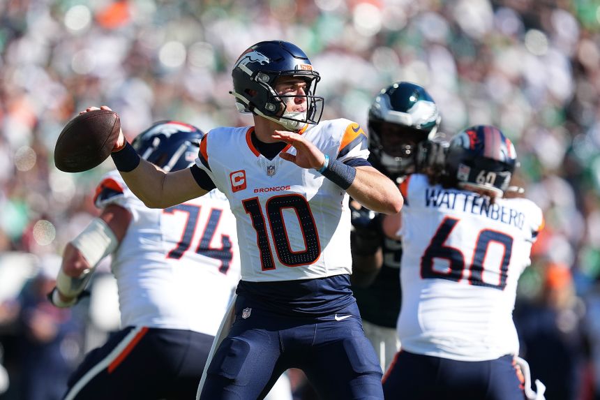 Bo Nix helped the Denver Broncos to beat the Philadelphia Eagles at Lincoln Financial Field on Sunday.