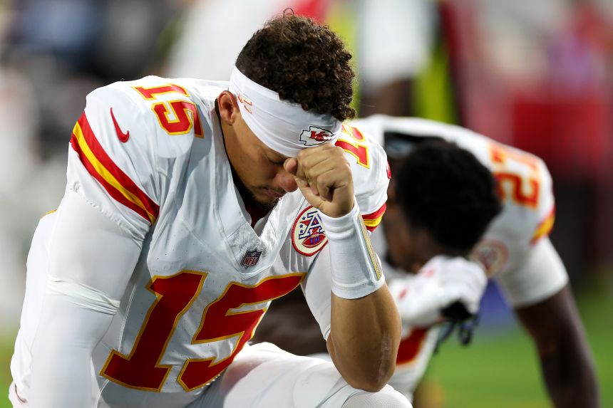 Patrick Mahomes and the Chiefs are off to a very slow start this season.