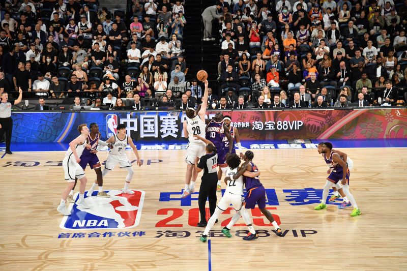 The NBA makes a splash on return to China. Now, it has to stay out