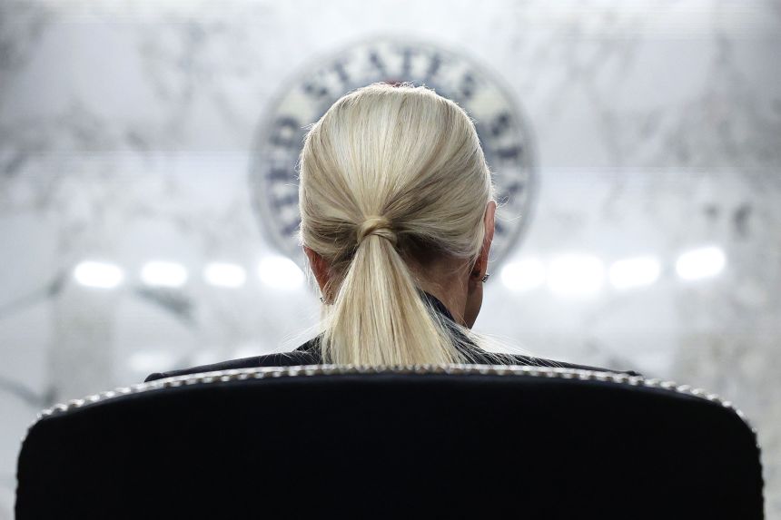Attorney General Pam Bondi testifies before the Senate Judiciary Committee on Tuesday.