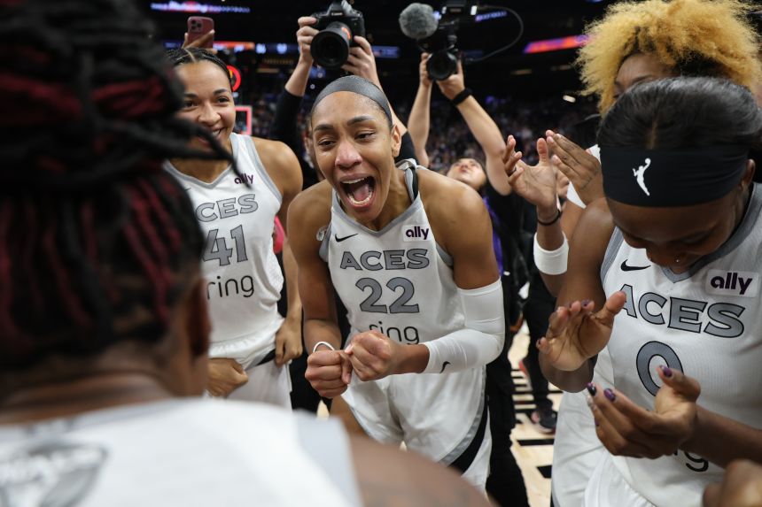 A'ja Wilson led the Las Vegas Aces to the 2025 WNBA championship after a four-game sweep of the Phoenix Mercury.