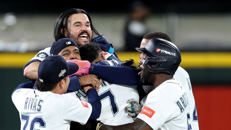 MLB Playoffs: Seattle Mariners reach ALCS for first time in 24 years after 15-inning classic