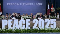SHARM EL-SHEIKH, EGYPT - OCTOBER 13: President of Egypt Abdel Fattah El-Sisi and U.S. President Donald Trump sign a Gaza ceasefire agreement on October 13, 2025 in Sharm El-Sheikh, Egypt. President Trump is in Egypt to meet with European and Middle Eastern leaders in what’s being billed as an international peace summit, following the start of a US-brokered ceasefire deal to end the war in the Gaza Strip. (Photo by Chip Somodevilla/Getty Images)