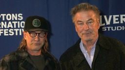 EAST HAMPTON, NEW YORK - OCTOBER 12: Stephen Baldwin and Alec Baldwin attend the Chairman's Brunch during the 33rd Hamptons International Film Festival on October 12, 2025 in East Hampton, New York. (Photo by Sonia Moskowitz/Getty Images)