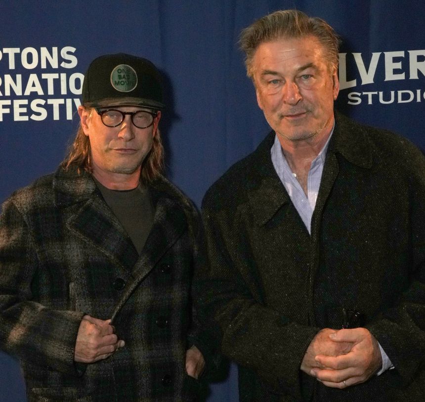 Stephen Baldwin and Alec Baldwin attend the Chairman's Brunch during the 33rd Hamptons International Film Festival on October 12, 2025 in East Hampton, New York.