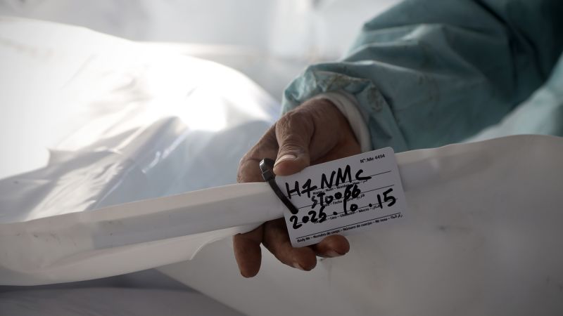 Uncertainty surrounds identities of more than 100 Palestinian bodies handed over by Israel