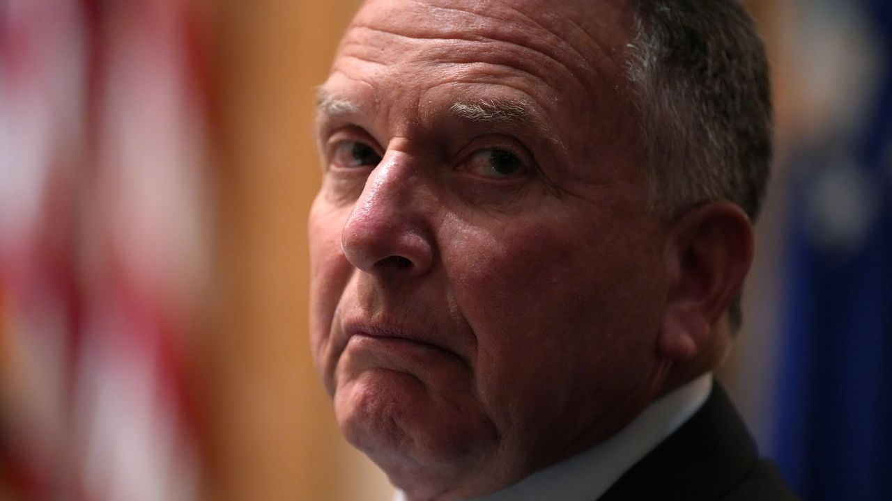 United States Special Envoy to the Middle East Steve Witkoff looks on during a meeting with Ukrainian President Volodymyr Zelensky, US President Donald Trump and members of his Cabinet at the White House on October 17, 2025, in Washington, DC.