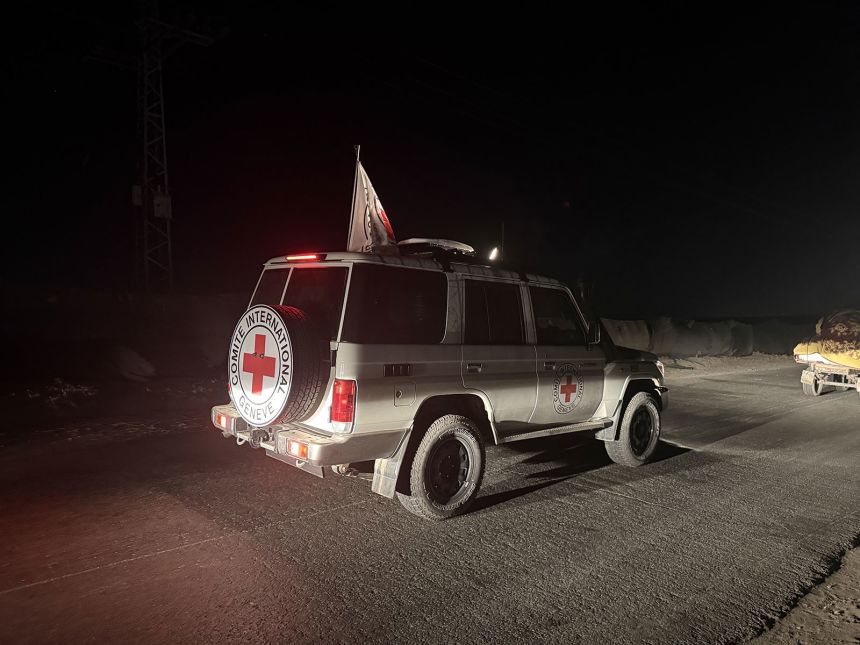 Hamas hands over the bodies of two more Israeli hostages to the International Committee of the Red Cross officials on Tuesday, October 21.