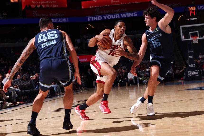 The Miami Heat defeated the Memphis Grizzlies on Friday.