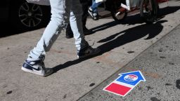 "Vote" signs are seen near an early voting site in the Flatbush neighborhood of New York's Brooklyn borough on October 25, 2025. Early voting has begun in the general elections, where voters in NYC will select the next mayor to replace Mayor Eric Adams, as well as the next Public Advocate, Comptroller, and Borough President for all five boroughs, and all 51 City Council districts.