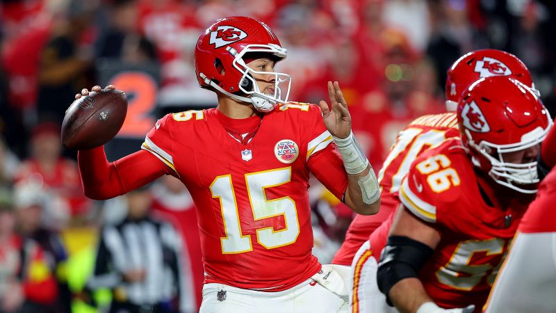 Patrick Mahomes overcomes worst game start in his career to lead Chiefs to victory over Commanders on Monday Night Football Patrick Mahomes overcomes worst game start in his career to lead Chiefs to victory over Commanders on Monday Night Football