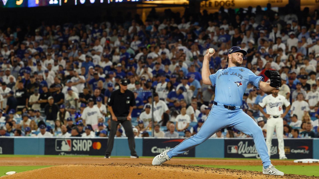 Rookie pitcher Trey Yesavage's historic start led the Toronto Blue Jays to a Game 5 in the World Series on Wednesday in Los Angeles.