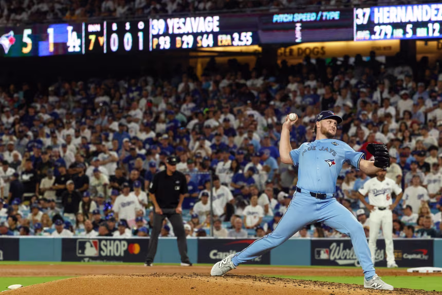 Rookie Trey Yesavage’s historic start lifts Blue Jays to commanding 3-2 lead in World Series over Dodgers