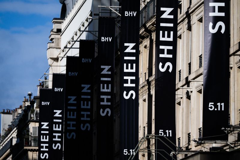 Shein to be suspended in France following uproar over sales of