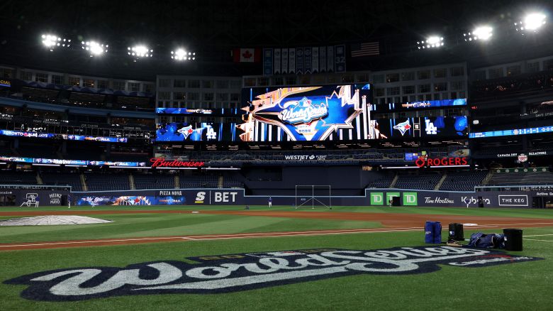 TORONTO, ONTARIO - NOVEMBER 01: A general view before the game between the Toronto Blue Jays and the Los Angeles Dodgers in game seven of the 2025 World Series at Rogers Center on November 01, 2025 in Toronto, Ontario. (Photo by Emilee Chinn/Getty Images)