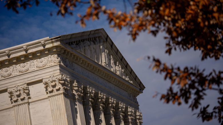 The Supreme Court is seen in Washington, DC on Wednesday.
