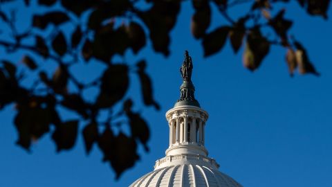 The US Capitol on November 6, 2025.