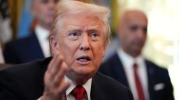 WASHINGTON, DC - NOVEMBER 06: U.S. President Donald Trump, joined by members of the pharmaceutical industry and administration officials, takes questions from reporters as he delivers remarks on lowering drug prices in the Oval Office at the White House on November 06, 2025 in Washington, DC. Trump announced that his administration has reached agreements with drugmakers Eli Lilly and Novo Nordisk that would lower the price of some GLP-1 weight loss medications. (Photo by Andrew Harnik/Getty Images)