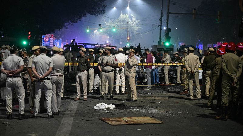 Eight dead in explosion near Red Fort in India’s New Delhi