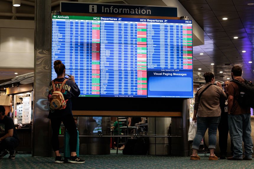 Small regional jet flights are often the first to be cut.