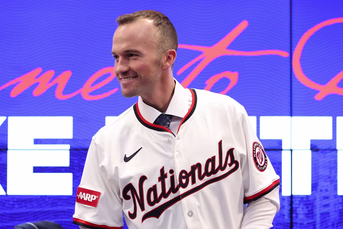 Washington Nationals new manager details how he became a dad and an MLB skipper in the same day