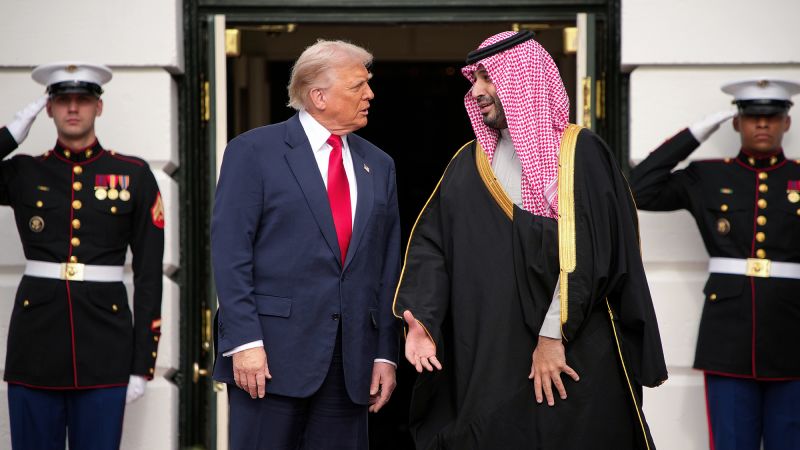 Jets, chips and a clean slate: Saudi Arabia’s crown prince got almost everything wanted from Trump