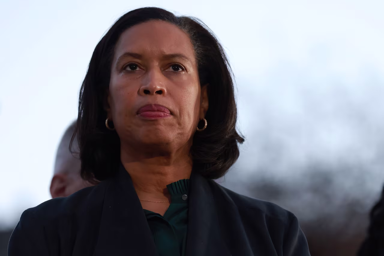 Washington, DC Mayor Muriel Bowser speaks to the media following the shooting of two National Guard soldiers.