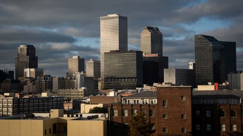 View of New Orleans, Louisiana, on December 2, 2025. According to US media reports, US Immigration and Customs Enforcement (ICE) and US Customs and Border Patrol are expected to begin a large-scale immigration enforcement operation known as "Swamp Sweep" in Southern Louisiana and Mississippi. (Photo by Adam GRAY / AFP via Getty Images)