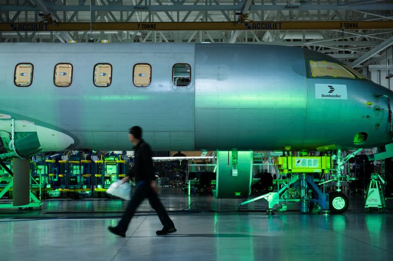 Trump threatens to ban Bombardier jet sales in US unless built there; Canada's retaliatory tariffs on American goods take effect