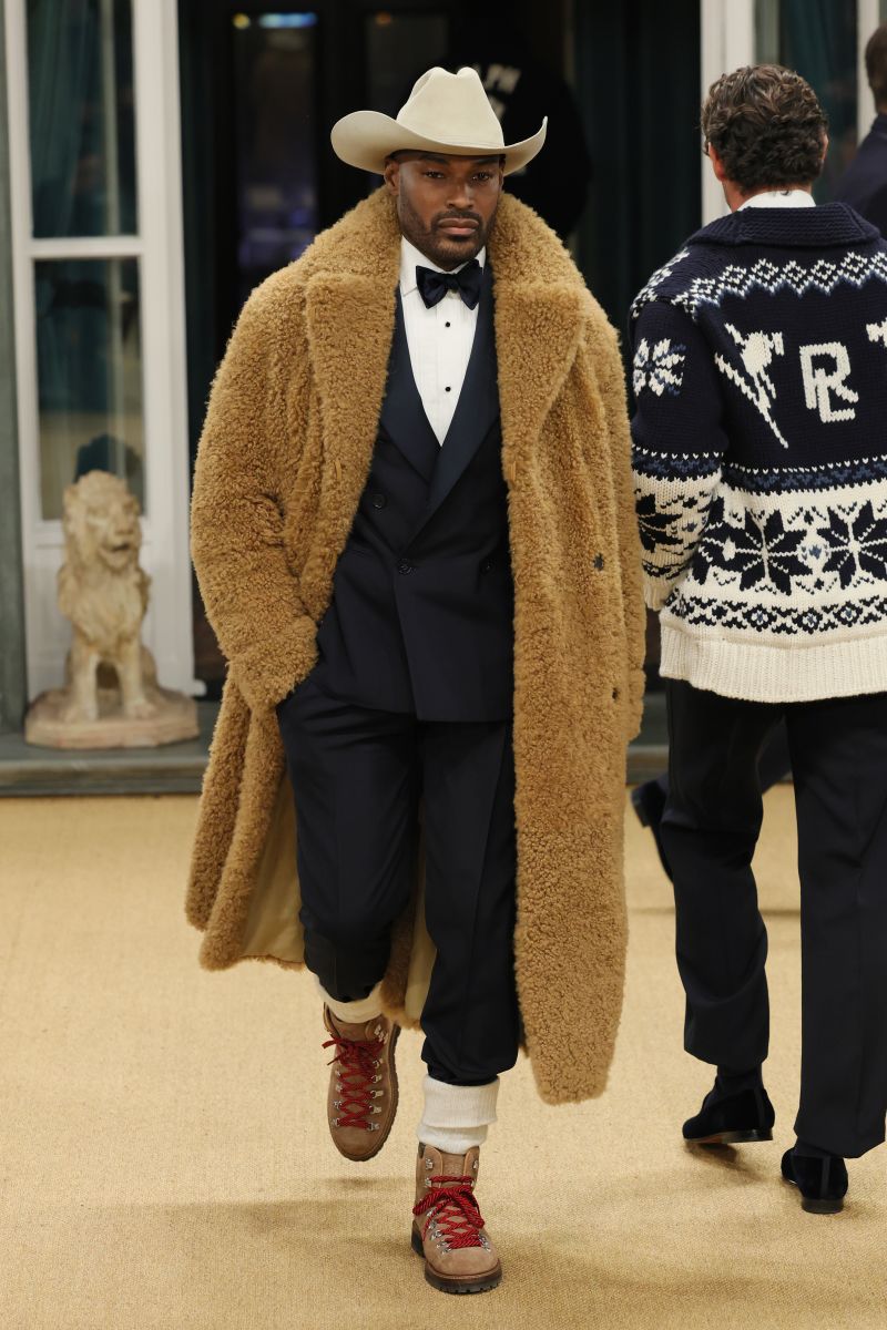 At Milan Fashion Week Men's, Ralph Lauren speaks to a younger