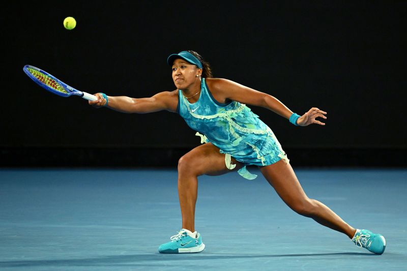 Naomi Osaka makes grand entrance and big fashion statement at